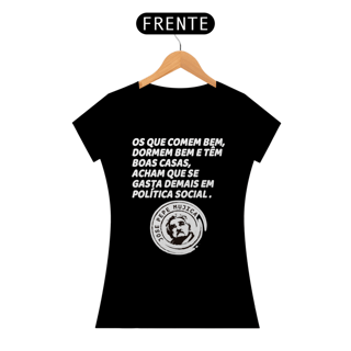 Nome do produto T-shirt Baby Look Pepe Mujica