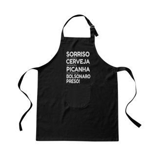 Nome do produto Avental Bolsonaro Preso!