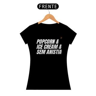 Nome do produto T-shirt Baby Look SEM ANISTIA!