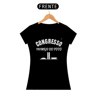Nome do produto T-shirt Tradicional CONGRESSO INIMIGO