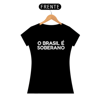 Nome do produto T-shirt Baby Look Brasil Soberano
