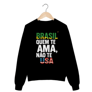 Nome do produto Moletom Prime BRASIL QUEM TE AMA