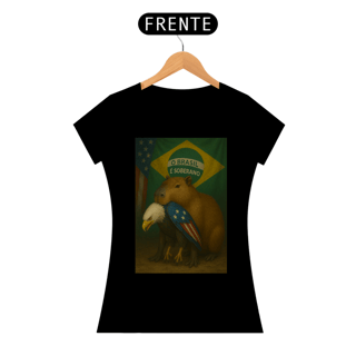 Nome do produto T-shirt Baby Look CAPIVARA