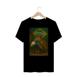 Nome do produto T-shirt Plus Size CAPIVARA