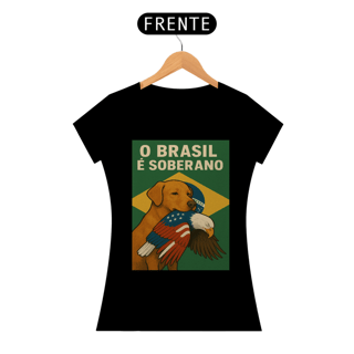 Nome do produto T-shirt Baby Look CACHORRO CARAMELO