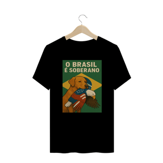 Nome do produto T-shirt Plus Size CACHORRO CARAMELO