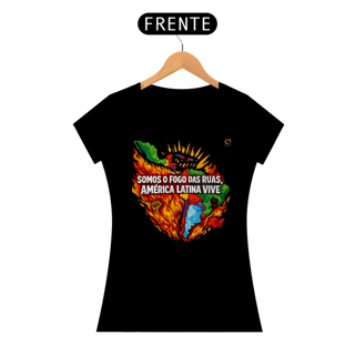 Nome do produto T-shirt Baby Look América Latina