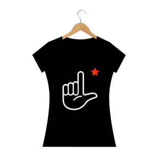 Nome do produto T-shirt Baby Look Faz o L
