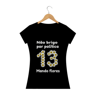 Nome do produto T-shirt Baby Look Flores