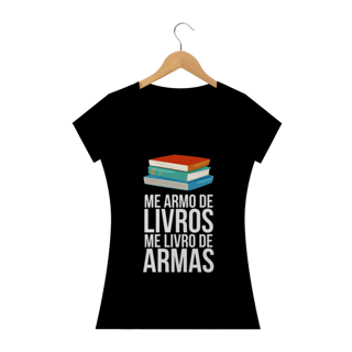 Nome do produto T-shirt Baby Look Livros SIM!