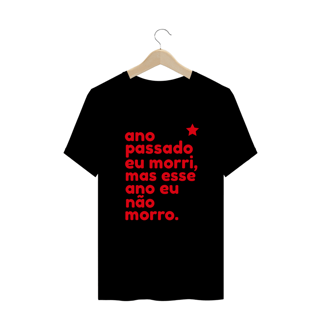Nome do produto T-shirt Plus Size esse ano NÃO