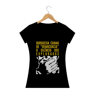 Nome do produto T-shirt Baby Look Burguesia