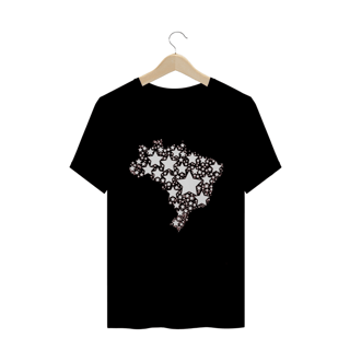 Nome do produto T-shirt Tradicional Brasil: Estrelas da Democracia