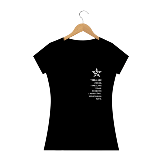 Nome do produto T-shirt Baby Look redistribuir tudo.