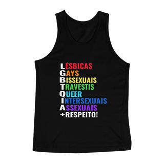 Nome do produto Regata UNISSEX LGBTQIA+