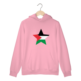 Nome do produto Moletom UNISSEX Canguru Estrela Palestina