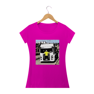Nome do produto T-shirt Baby Look Patriota do Caminhão