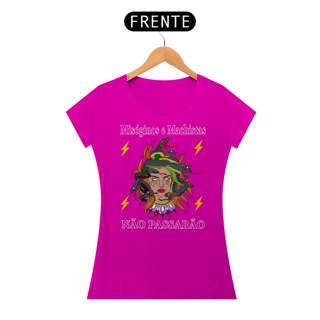 Nome do produto T-shirt Baby Look NÃO PASSARÃO