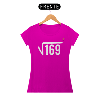 Nome do produto T-shirt Baby Look Raiz Quadrada de 169