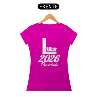 Nome do produto T-shirt Baby Look LULA 2026