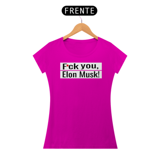 Nome do produto T-shirt Baby Look F*ck You