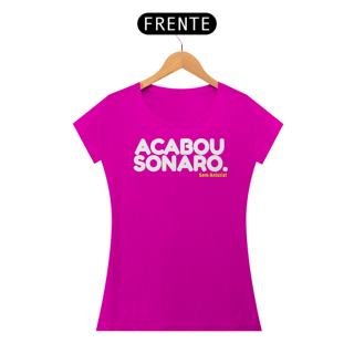 Nome do produto T-shirt Baby Look ACABOUSONARO