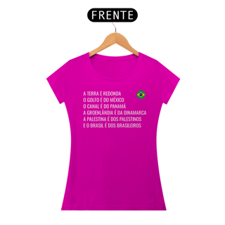 Nome do produto T-shirt Baby Look BRASIL