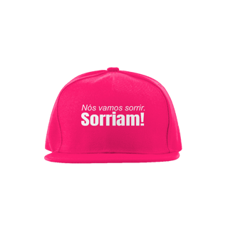 Nome do produto Boné Anatômico Sorriam!