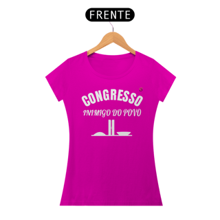 Nome do produto T-shirt Tradicional CONGRESSO INIMIGO