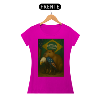 Nome do produto T-shirt Baby Look CAPIVARA