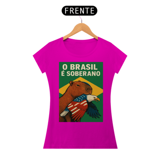 Nome do produto T-shirt Baby Look CAPIVARA