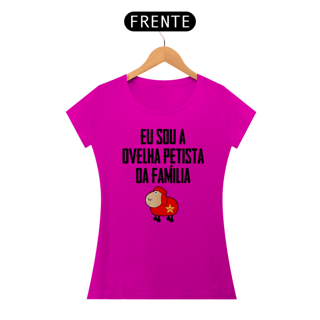 Nome do produto T-shirt Baby Look Ovelha Petista