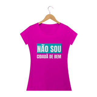 Nome do produto T-shirt Baby Look NÃO SOU