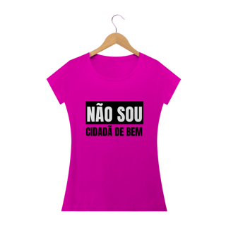 Nome do produto T-shirt Baby Look NÃO SOU