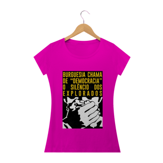 Nome do produto T-shirt Baby Look Burguesia
