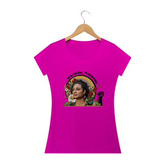 Nome do produto T-shirt Baby Look Marielle, Presente!