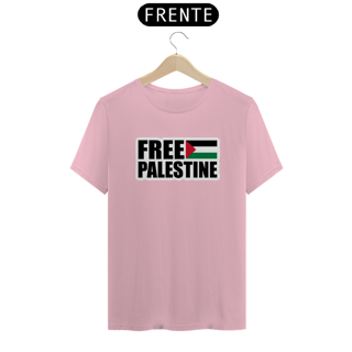 Nome do produto T-shirt Tradicional Free Palestine