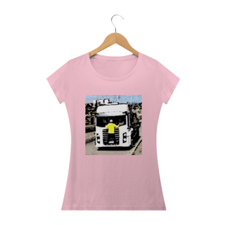 Nome do produto T-shirt Baby Look Patriota do Caminhão
