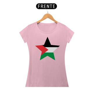 Nome do produto T-shirt Baby Look Estrela Palestina