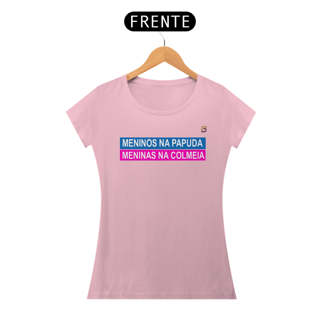 Nome do produto T-shirt Baby Look PAPUDA & COLMEIA