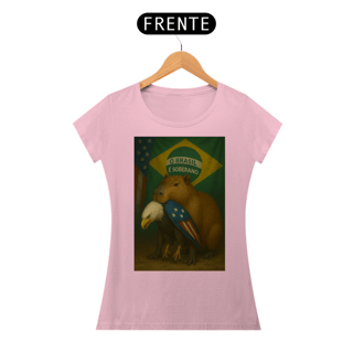 Nome do produto T-shirt Baby Look CAPIVARA
