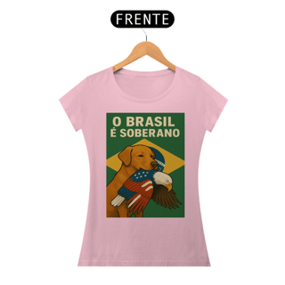 Nome do produto T-shirt Baby Look CACHORRO CARAMELO