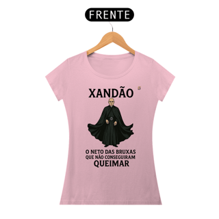Nome do produto T-shirt Baby Look XANDÃO