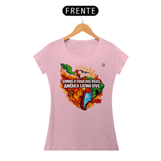 Nome do produto T-shirt Baby Look América Latina