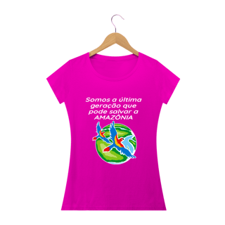 Nome do produto T-shirt Baby Look Amazônia