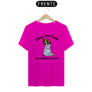 Nome do produto T-shirt Tradicional Deus me livre!