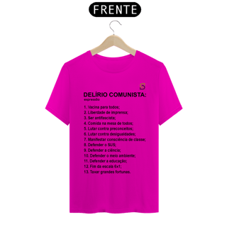 Nome do produto T-shirt Tradicional Delírio Comunista