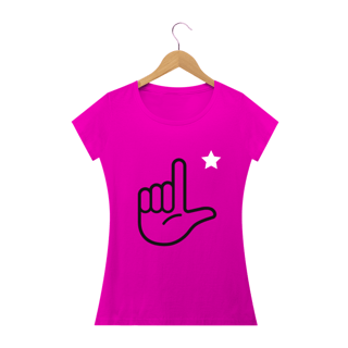 Nome do produto T-shirt Baby Look Faz o L