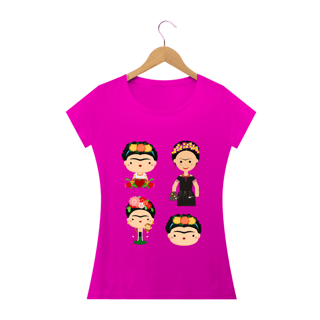 Nome do produto T-shirt Baby Look Fridas
