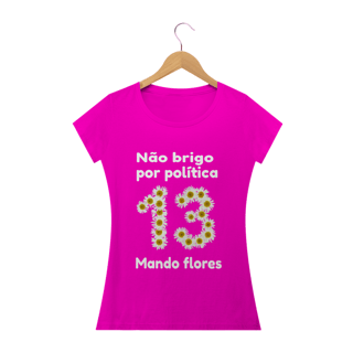 Nome do produto T-shirt Baby Look Flores